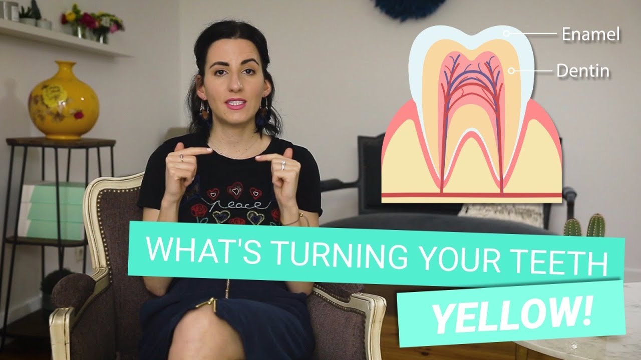 Tips for avoiding yellow teeth