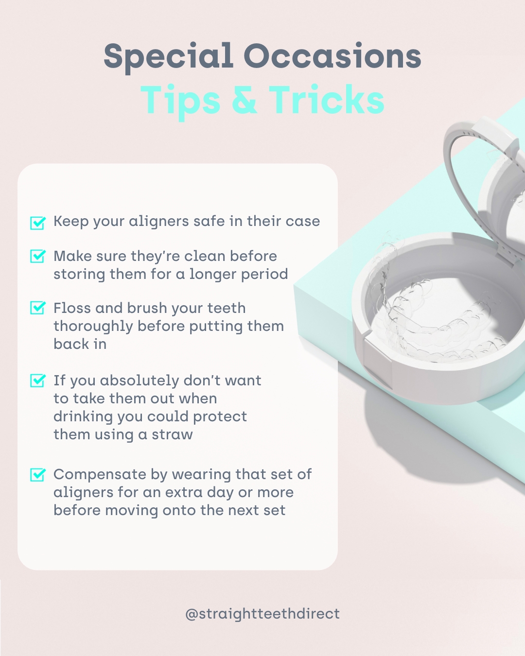 Aligners tips and tricks