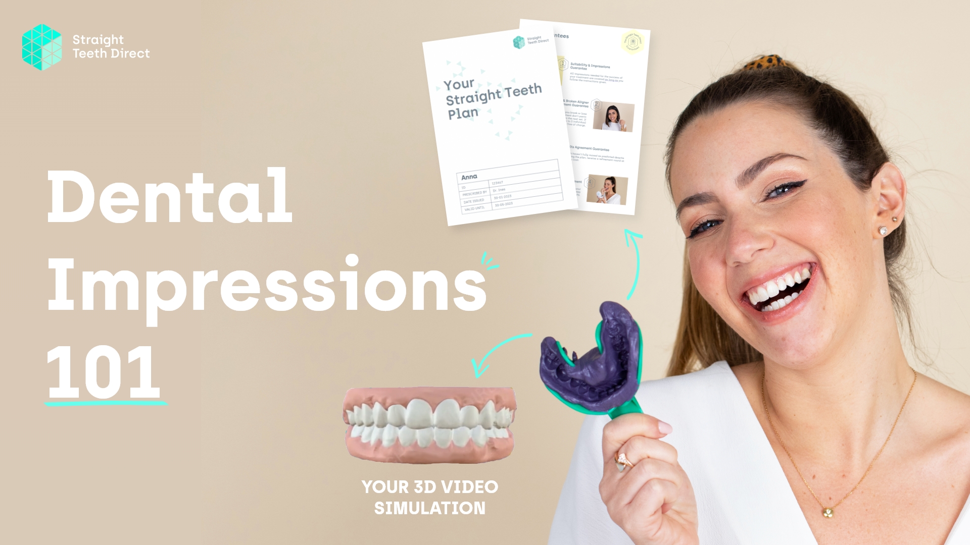Can you use an intraoral scanner for upper jaw impressions