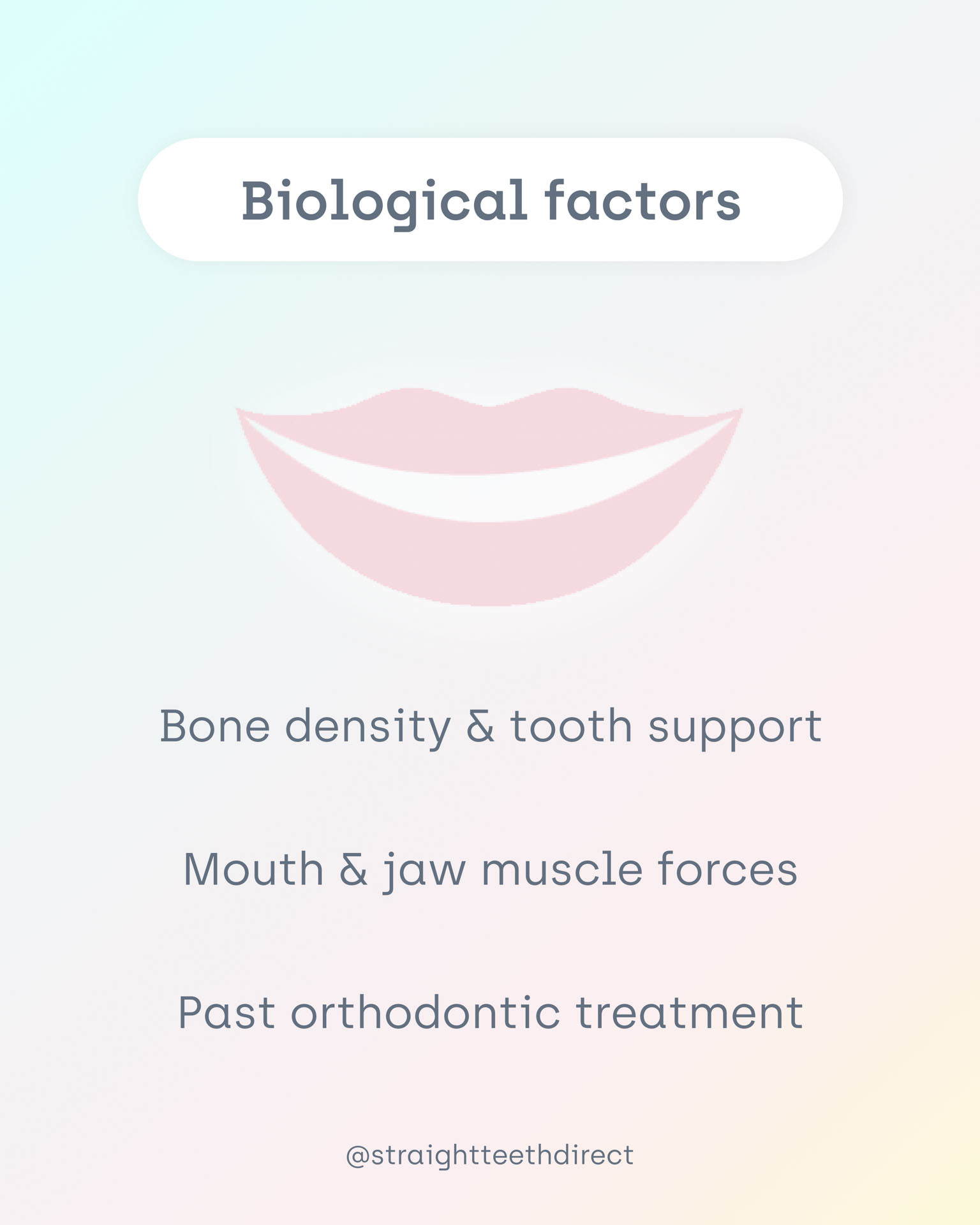 how long to braces take biological factors