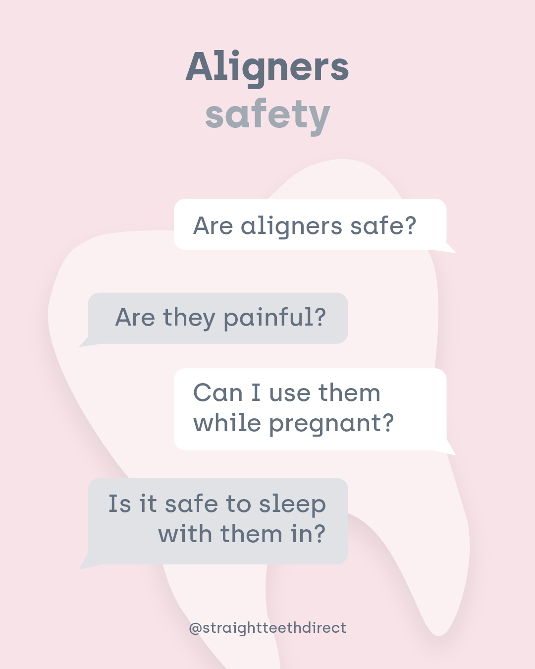 Teeth aligners safety questions